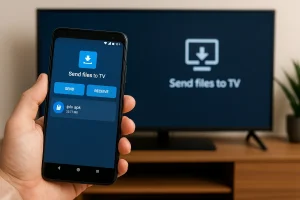 آموزش انتقال فایل به تلویزیون اندروید